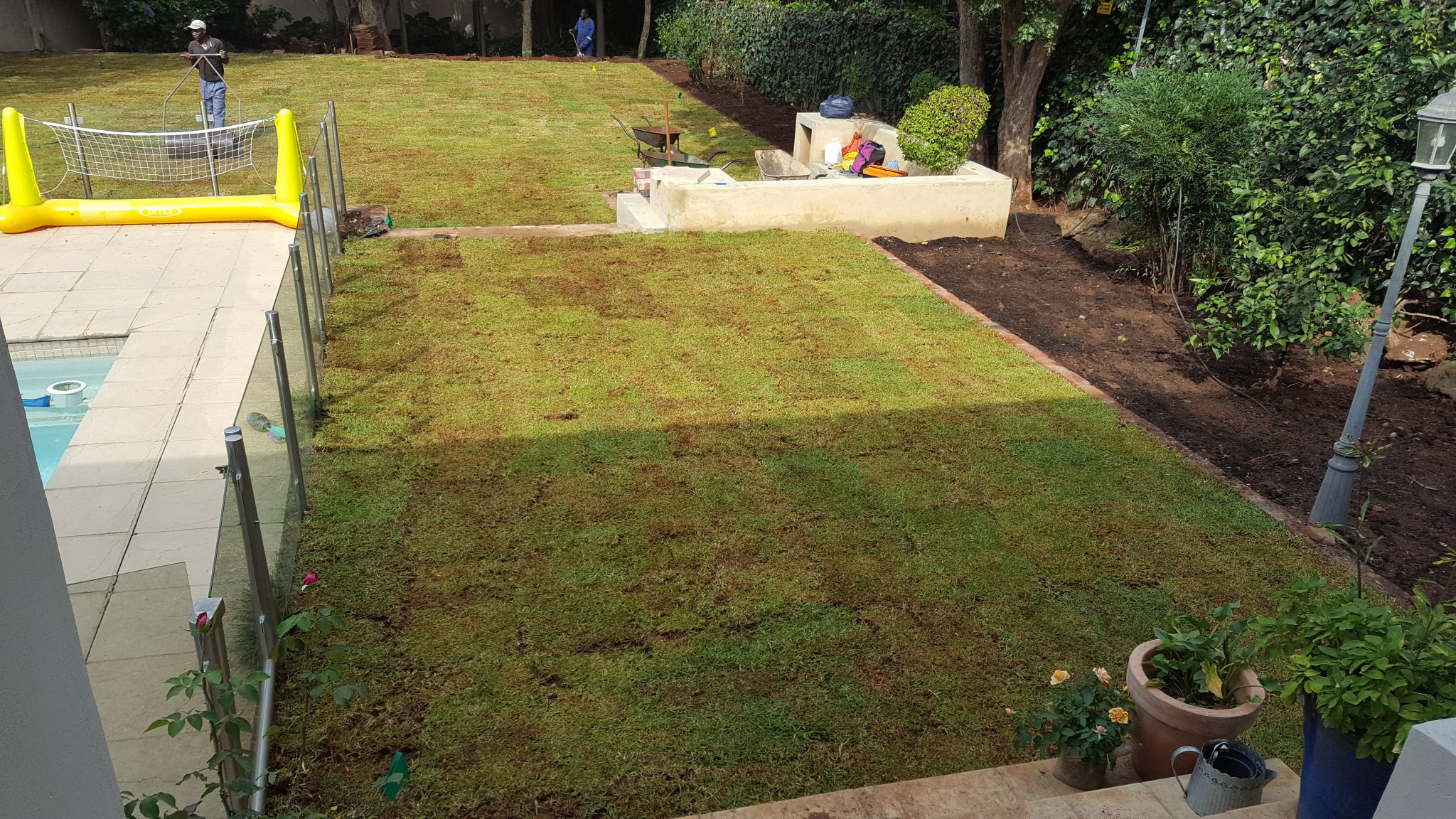 Barrett's Lawn Installation and sales of lawn, sod and turf